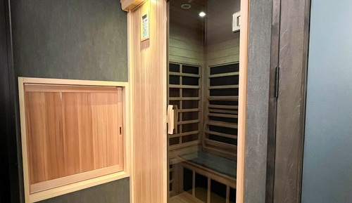 [DOKURAKU] Compact private Japanese-style room with sauna Non Smoking