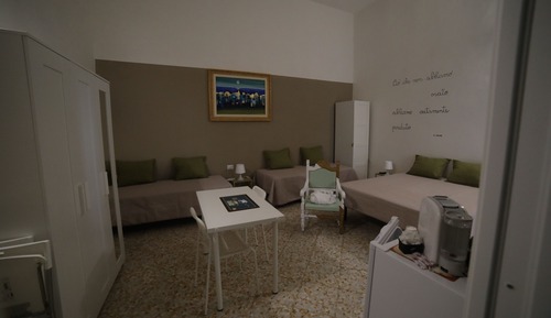 Family Quadruple Room, Courtyard View