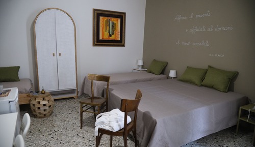 Comfort Quadruple Room, Courtyard View