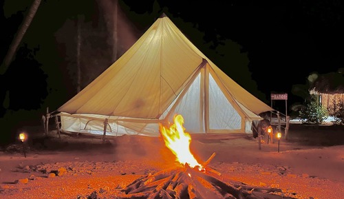 Family Tent, 1 Bedroom, Ocean View, Garden Area