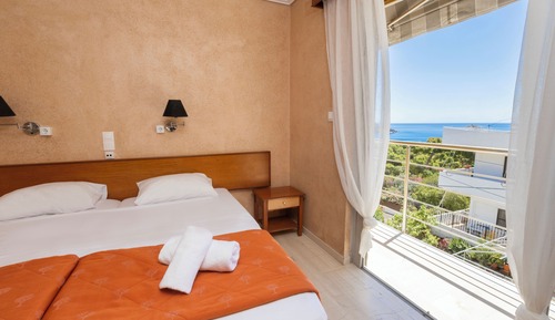 Standard Double Room, Beach View