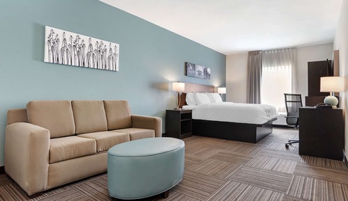 Suite, 1 King Bed with Sofa bed, Non Smoking