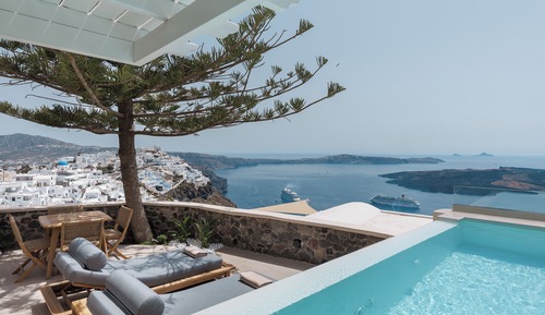 Deluxe Apartment, 2 Bedrooms, Heated Private Pool, Ocean View