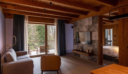 Swiss, Deluxe Apartment, 1 Double Bed with Sofa bed