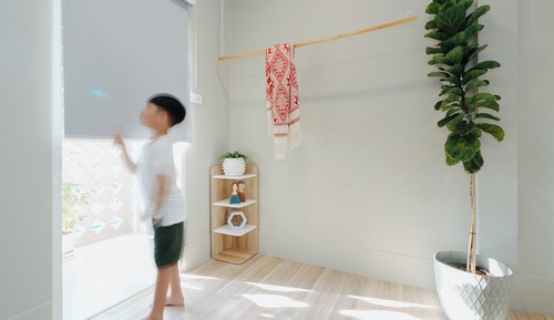 Design Single Room with Balcony