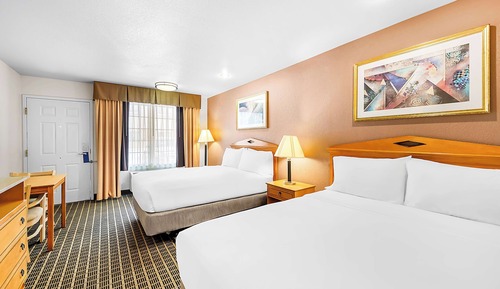 Standard Room, 2 Double Beds, Accessible, Refrigerator & Microwave