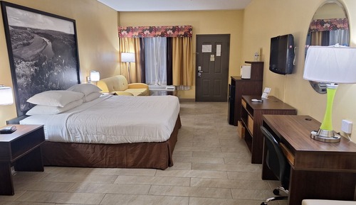 Suite, 1 King Bed with Sofa bed, Non Smoking (Mobility, Tub with Grab Bars)