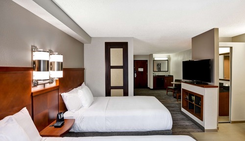 Room, 2 Double Beds (High Floor)