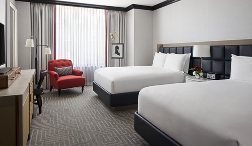 Deluxe Double Room, 2 Double Beds (Mobility Accessible, Roll-In Shower)