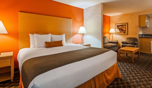 Suite, 1 King Bed, Non Smoking, Refrigerator & Microwave (with Sofabed)