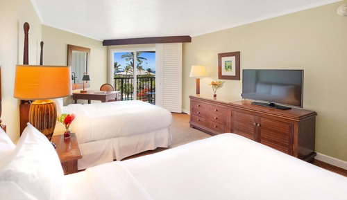 Room, 2 Double Beds, Ocean View (Pool/Ocean View)