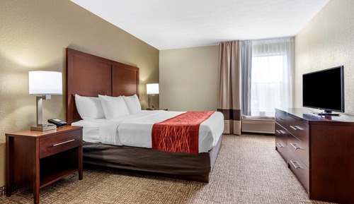 Basic Single Room, 1 King Bed, Non Smoking