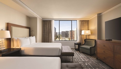 Suite, 2 Double Beds, Accessible (Hearing)