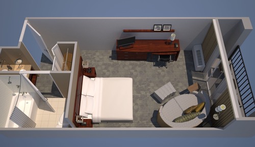 Room, 1 King Bed with Sofa bed, Non Smoking (Hearing Accessible)
