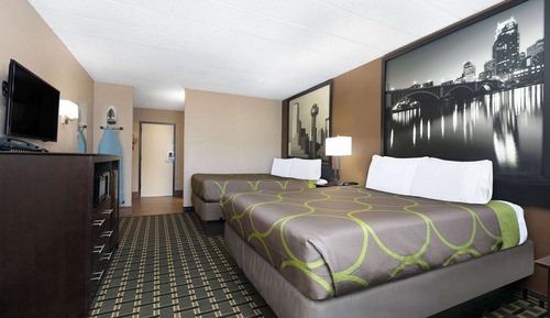 Room, 2 Queen Beds, Smoking