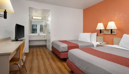 Premium Room, 2 Double Beds, Non Smoking, Refrigerator