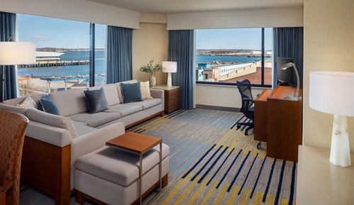 Suite, 1 King Bed, Accessible, Bathtub (Mobility & Hearing, Water View)