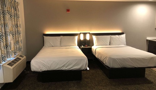 Standard Room, 2 Double Beds, Non Smoking, Kitchen