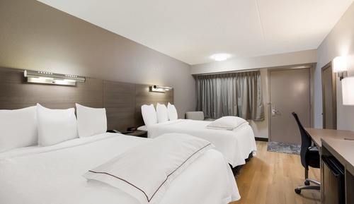 Premium Room, 2 Double Beds (Upgraded Bedding & Snack, Smoke Free)