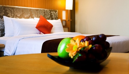 Deluxe King Room, Balcony, Pool View