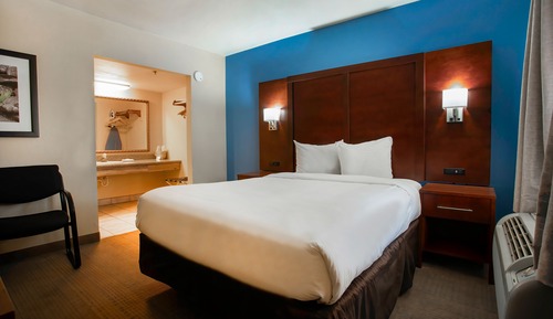 Deluxe Room, 1 Queen Bed, Non Smoking, Refrigerator & Microwave