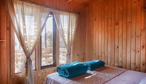 Deluxe Cabin, 2 Bedrooms, Non Smoking, Garden View