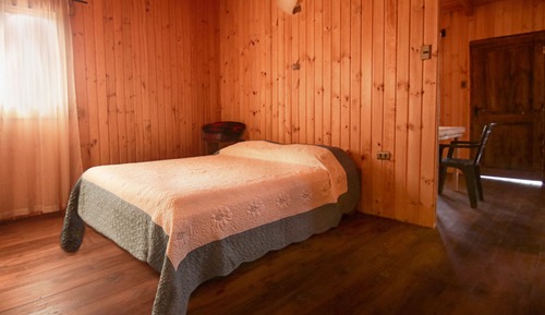 Honeymoon Cabin, 1 Double Bed, Ensuite, Garden View