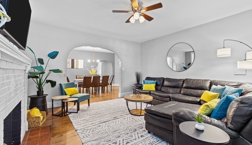 Apartment, Multiple Beds, Fireplace, City View