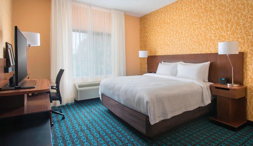 Room, 1 King Bed (Mobility/Hearing Access, Roll-In Shwr)