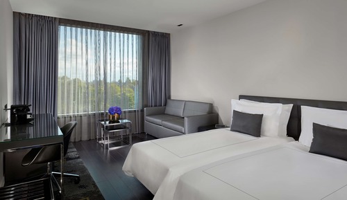 Studio, 2 Twin Beds