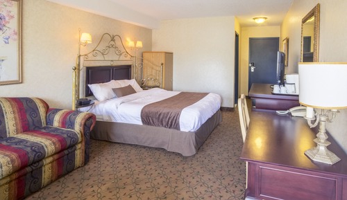 Economy Room, 1 Queen Bed with Sofa bed