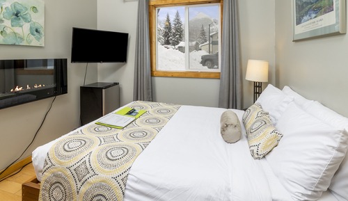 Deluxe Room, 1 Queen Bed, Private Bathroom, Mountain View (Pet Friendly)