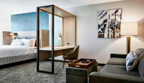 Two Queen Suite with Sofa Bed and City View