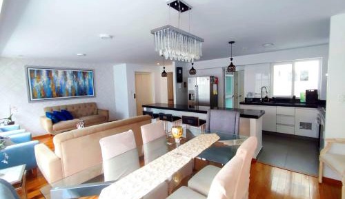 Three-Bedroom Apartment with Water View