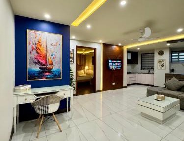 Two-Bedroom Apartment with Balcony