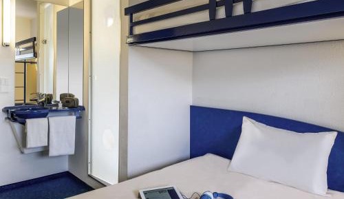 Triple Room with One Double Bed and One Bunk Bed