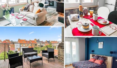 One-Bedroom Apartment with Terrace