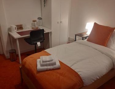 Single Room with Shared Shower and Toilet