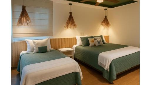 Deluxe Triple Room with Sea View