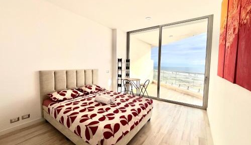 Three-Bedroom Apartment with Water View