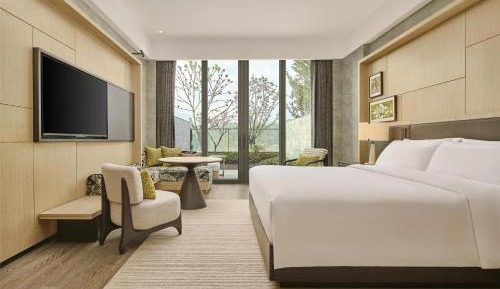 Deluxe King Room with Courtyard