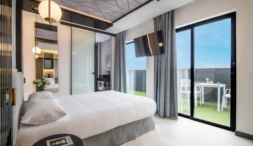 Business Double Room with Terrace 