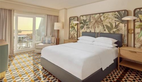 King Room with Balcony - Partial Ocean View