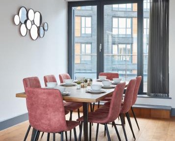 Three-Bedroom Premium Apartment with Balcony