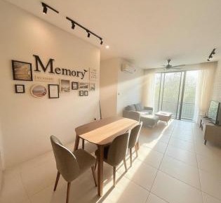 Two-Bedroom Apartment with Balcony and Terrace