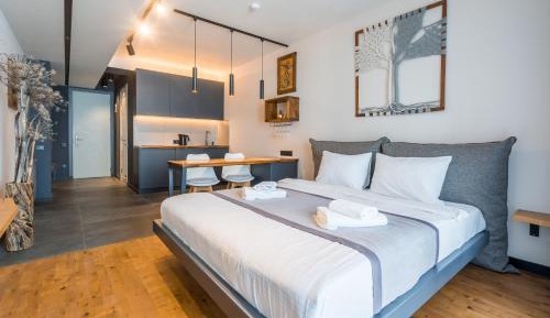 Studio Apartment with Balcony