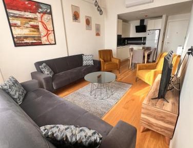One-Bedroom Loft Apartment with Balcony