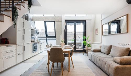 Three-Bedroom Premium Apartment with Balcony