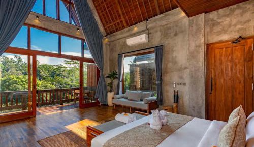One Bedroom Villa Rooftop Private Pool with Valley View