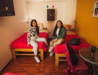 Single Bed in Female Dormitory Room